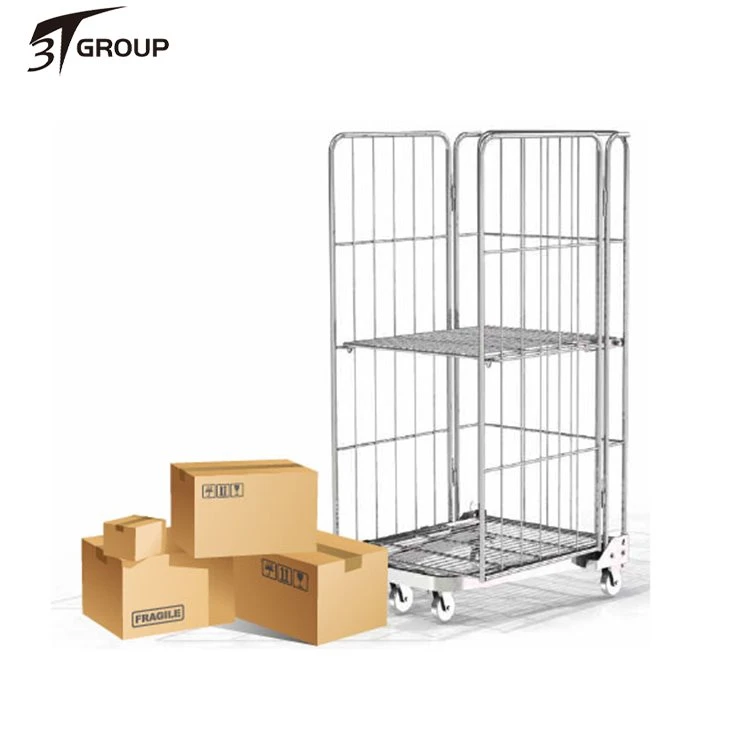 Cheap 3 Sided Bulk Roll Cage